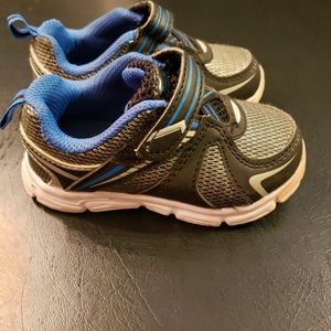 Boys Blue,White and Black Tennis Shoes